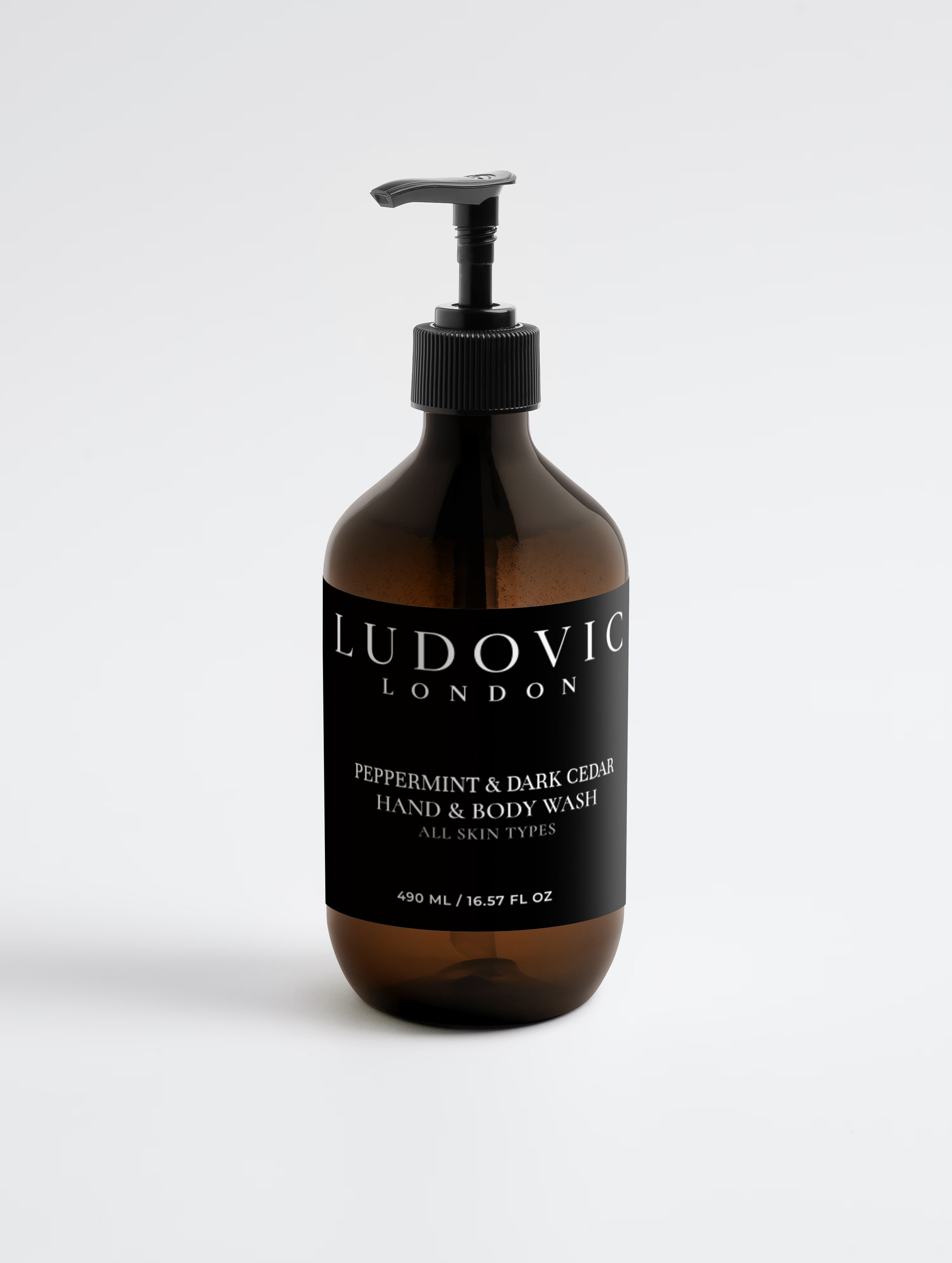 Peppermint & Dark Cedar Hand & Body Wash