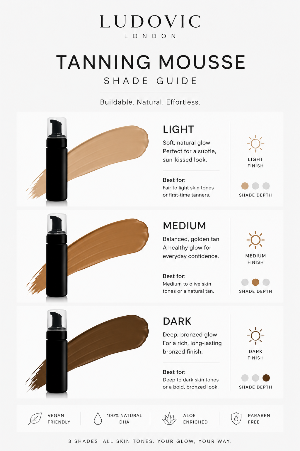 Vegan Tanning Mousse Dark