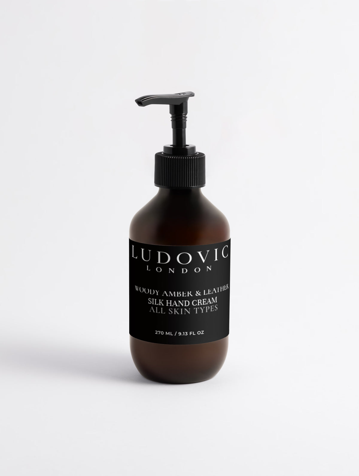 Woody Amber and Leather Silk Hand Cream